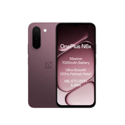 OnePlus N6x | 4GB+128GB | Burgundy Red | 48-Months Smoothness | Smooth 120Hz Display